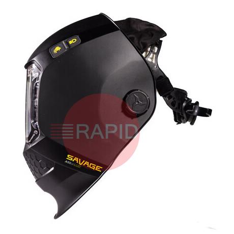 0700500951  ESAB Savage A50 LUX Auto Darkening PAPR Welding Helmet, Shades 5-13